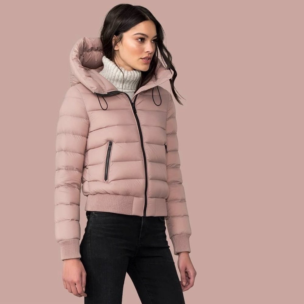 Soia & Kyo Tiphanie N Down Bomber Jacket Mauve